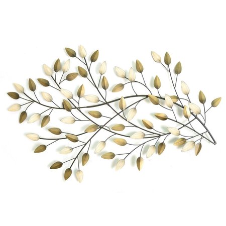 DECORACION Gorgeous Blowing Leaves Wall Decor DE2467669